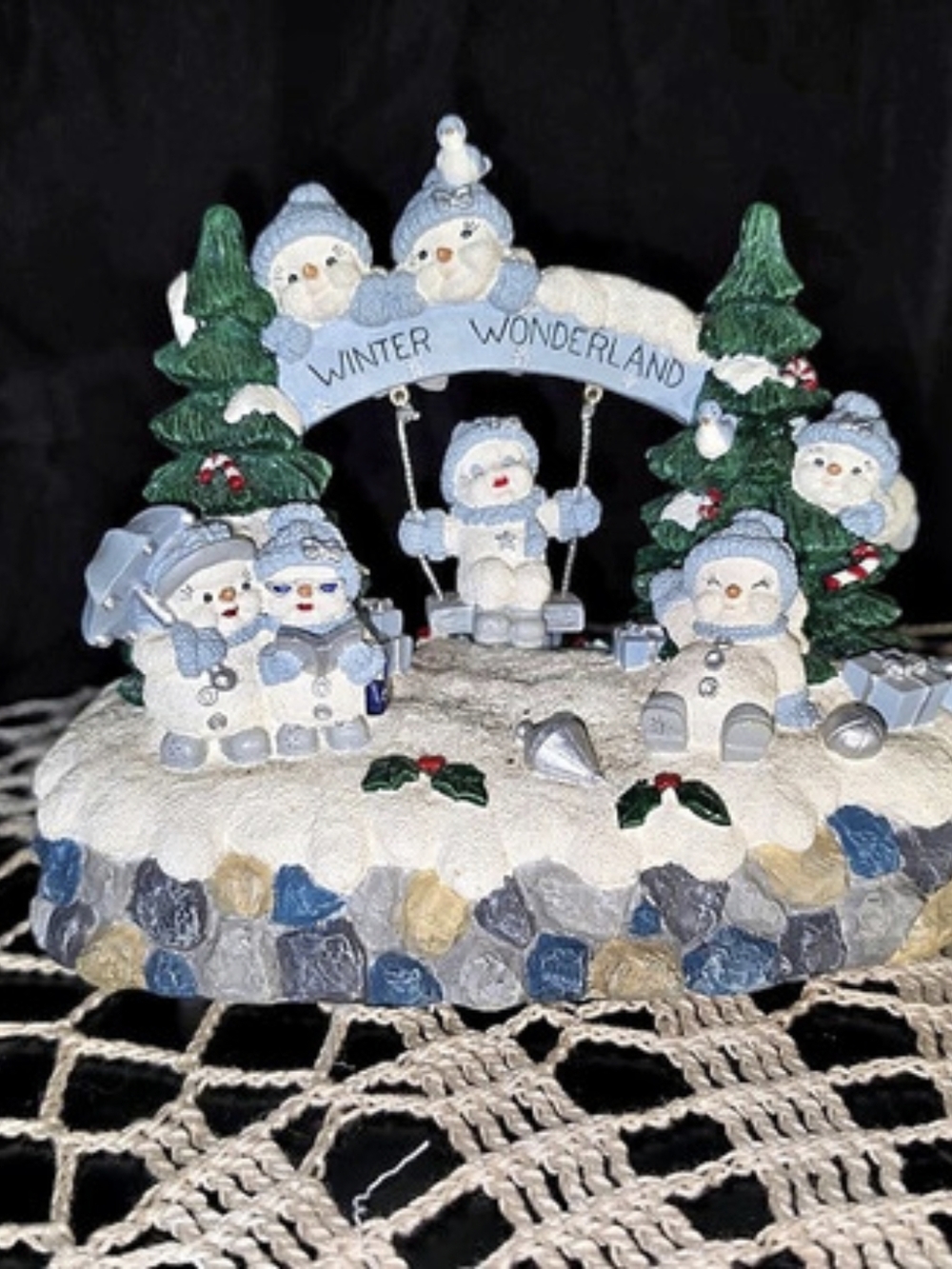 Winter Wonderland Snowman Holiday Decor